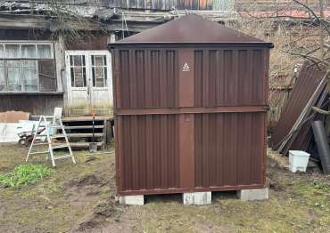 Хозблок SKOGGY с пандусами и антивандальным засовом для квадроцикла