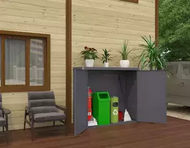 Уличный шкаф для вещей SKOGGY Уличный шкаф для вещей SKOGGY