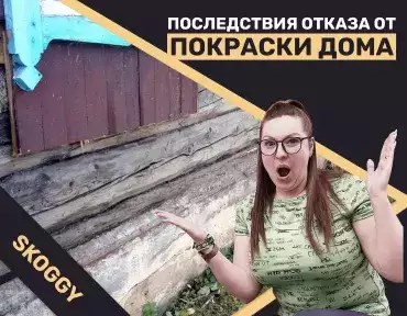 Последствия отказа от покраски дома Последствия отказа от покраски дома