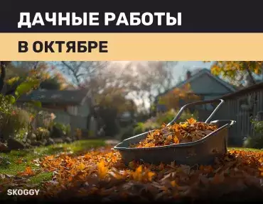 Дачные работы в октябре Дачные работы в октябре
