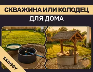 Скважина или колодец для дома: что выбрать