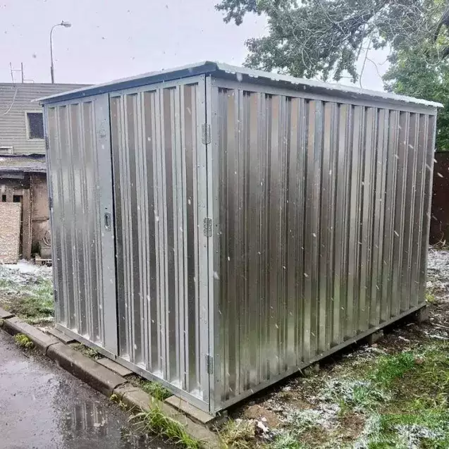 Стильный контейнер для хранения различных вещей в цинковом цвете в г. Москва Стильный контейнер для хранения различных вещей в цинковом цвете в г. Москва