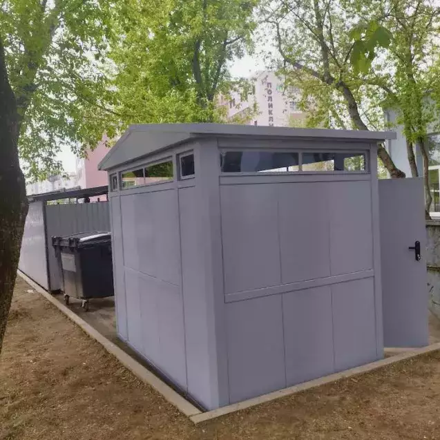 Стильный контейнер для хранения спортивного инвентаря в спортивный центр г. Москва Стильный контейнер для хранения спортивного инвентаря в спортивный центр г. Москва