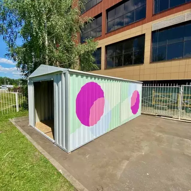 Стильный хозблок для школы искусств, г. Москва Стильный хозблок для школы искусств, г. Москва