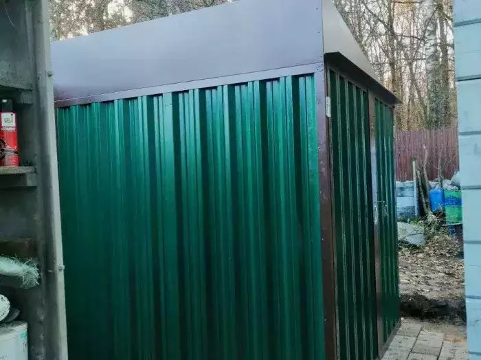 Компактный хозблок в двойной расцветке в с. Жаворонки, Одинцовский р-н, МО