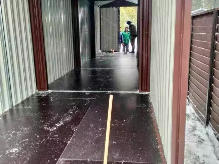 Гараж для автомобиля для загородного участка в д. Титово, Московская ...