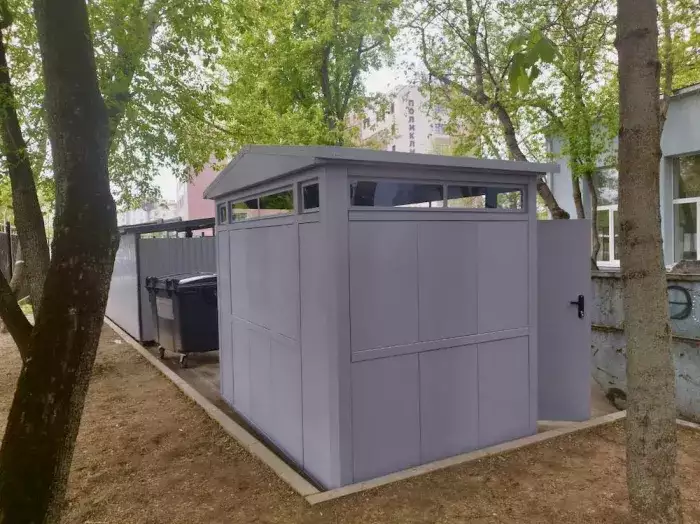 Качественный контейнер для хранения спортивного инвентаря в спортивный центр г. Москва