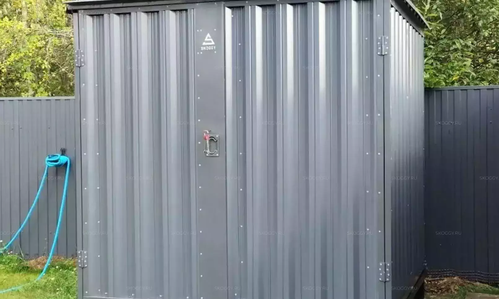 Компактный хозблок 2×2 м: порядок в садовом арсенале в деревню Есино