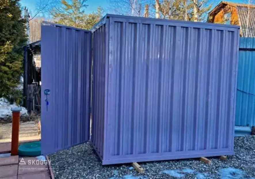 Контейнер SKOGGY в СНТ "Руслан", Подмосковье