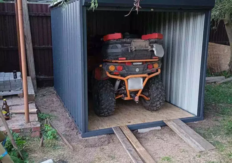 Гараж контейнер SKOGGY в дер. Круглово