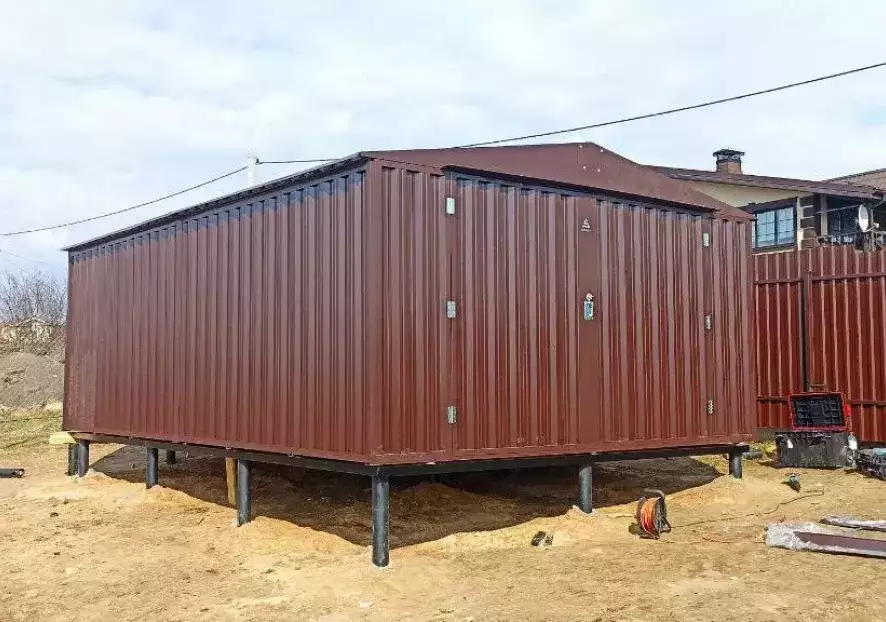 Широкий хозблок SKOGGY в д. Леньково