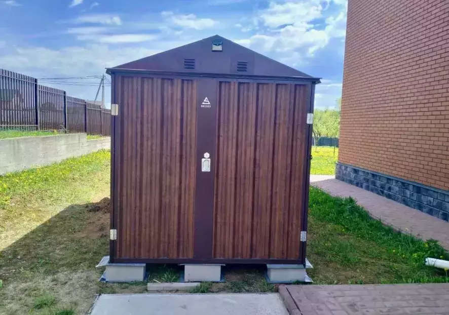 Хозблок для садовой техники в СНТ Князево