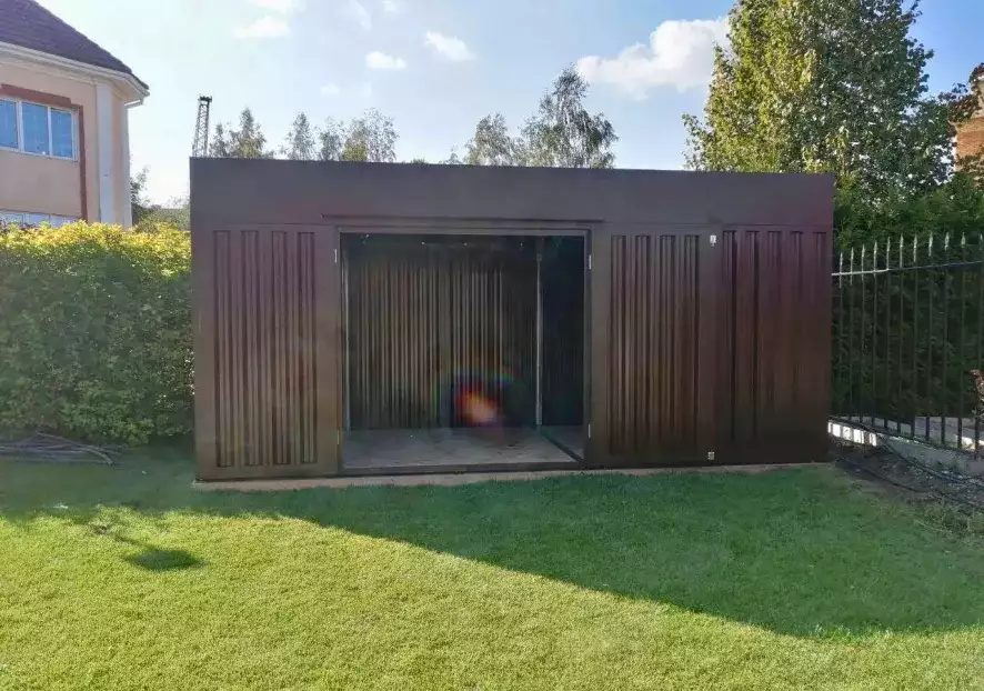 Хозблок + дровница на участок в дер. Спас-Каменка, Дмитровский р-н, МО