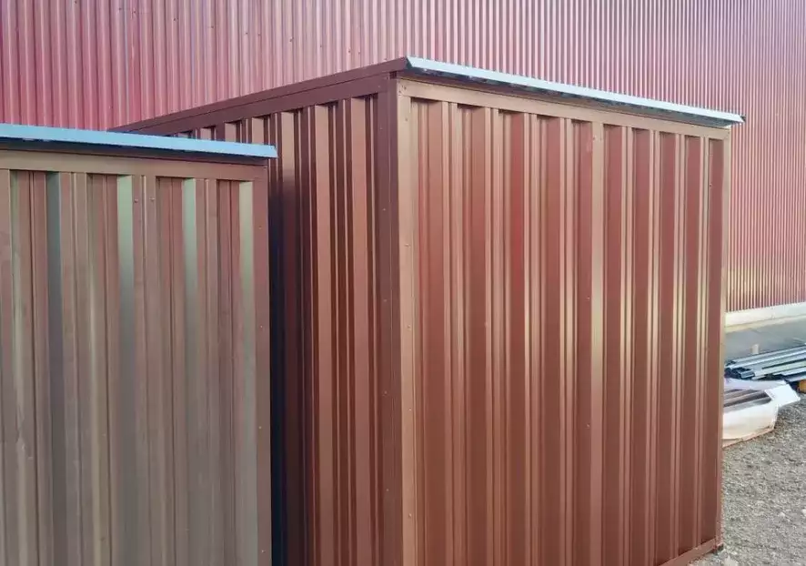 Компактный хозблок с плоской крышей в пос. Зеленый, Богородский округ, МО