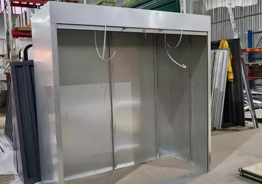 Шкаф-укрытие для генератора для заказчика в СНТ Сад Березки, Солнечногорский р-н, МО