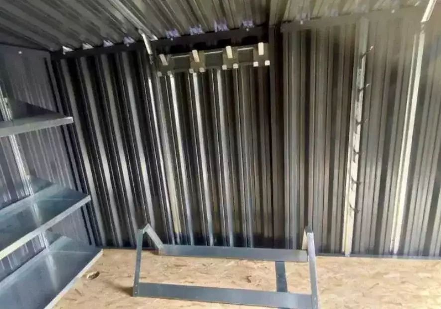 Комплект из хозблока и дровницы для заказчика в КИЗ Зеленая роща, дер. Сивково, Одинцовский р-н, МО