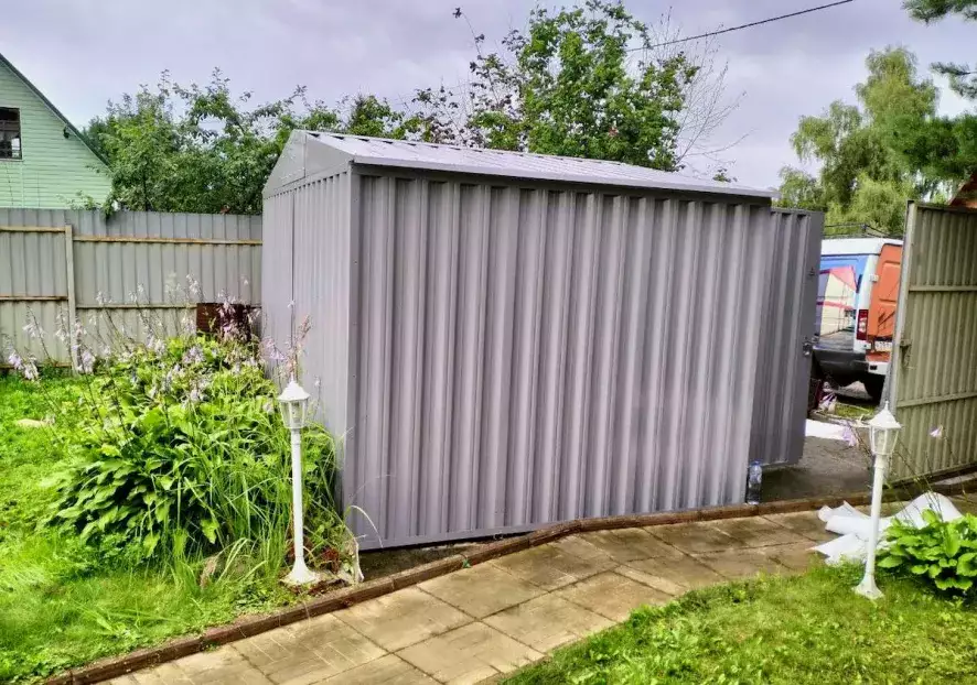  Функциональный широкий гараж для квадроцикла и садовой техники в СНТ Альбатрос, Дмитровский р-н, МО