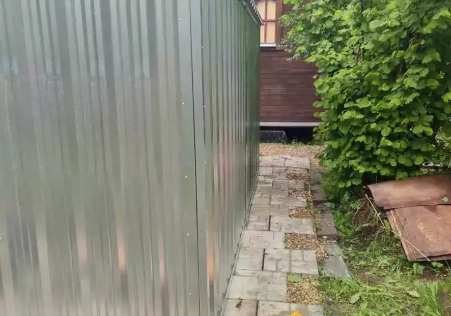 Стильный хозблок в цинковом цвете в СНТ Лесное-МИД, МО