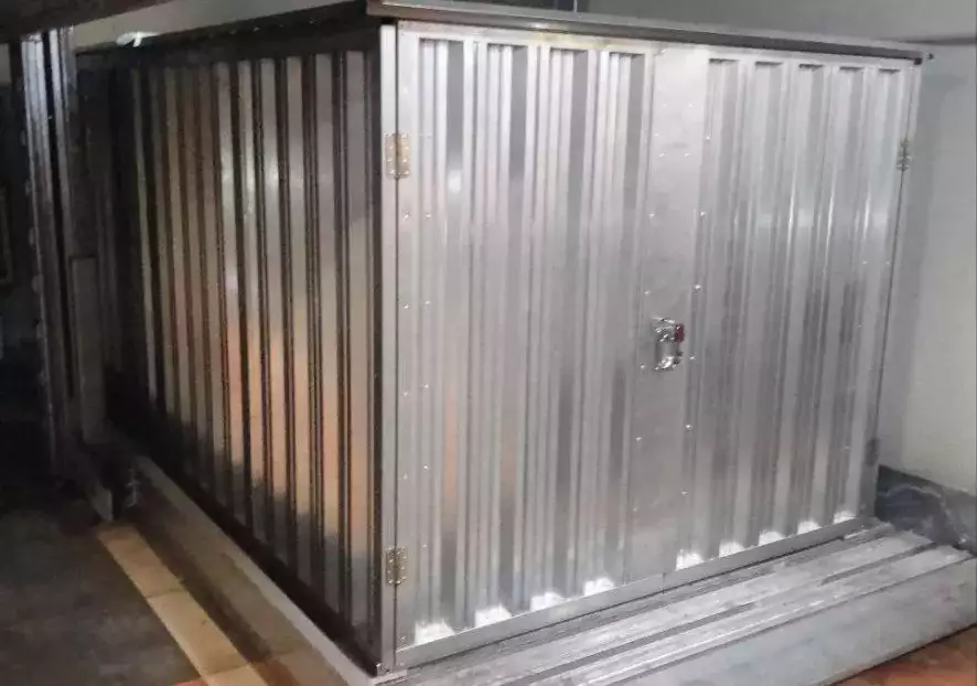 Современный контейнер для хранения вещей с индивидуальными размерами в Клаус паркинг, г. Москва