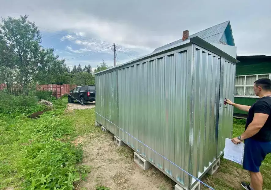 Компактный хозблок в дер. Троица, пос. Вороновское, г. Москва