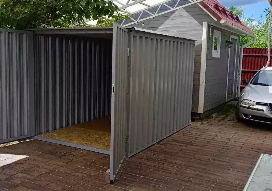 Гараж для квадроцикла в дер. Голиково, г.о. Клин, МО