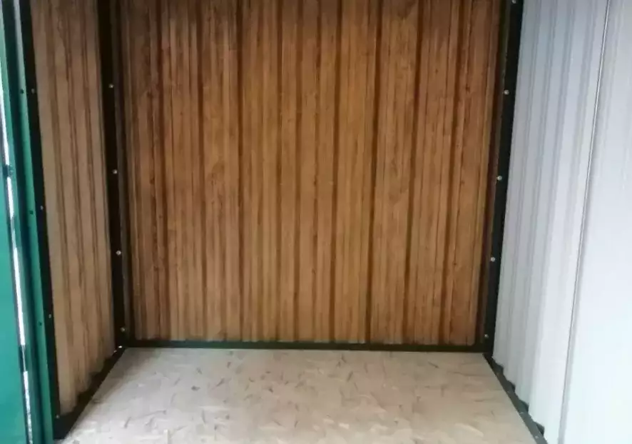 Вместительный хозблок для заказчика для хранения садового инвентаря в двойной расцветке в дер. Глаголево, Наро-Фоминский г.о, МО