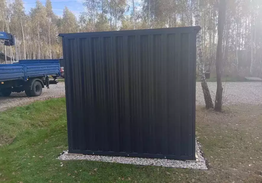 Вместительный гараж для квадроцикла для заказчика в дер. Темьянь, Заокский р-н, Тульская область