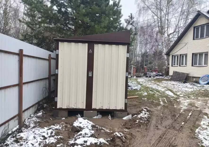 Гараж для квадроцикла в дер. Путилово, Пушкинский р-н, МО