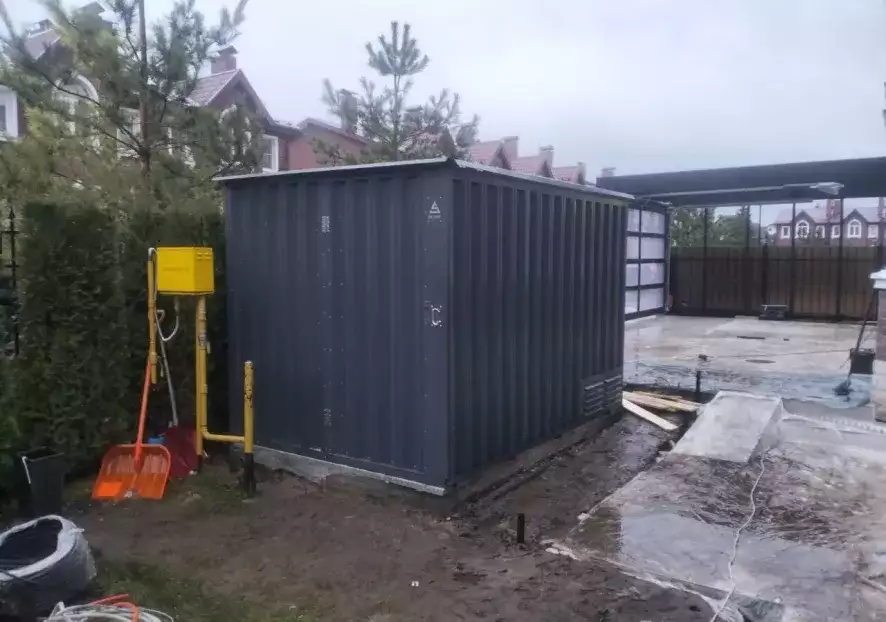 Хозблок для хранения генератора в с. Жаворонки, Одинцовский г.о, МО