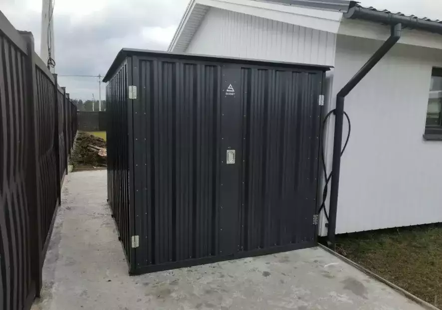 Гараж для мотоцикла в дер. Дубечино, г.о. Ступино, МО