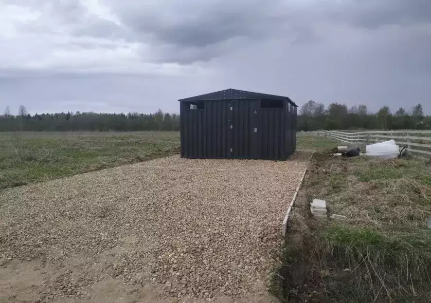 Вместительный хозблок в дер. Грешнево, г.о. Клин, МО