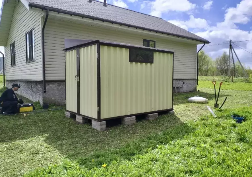 Хозблок для вещей в дер. Пупцево, г.о. Клин, МО