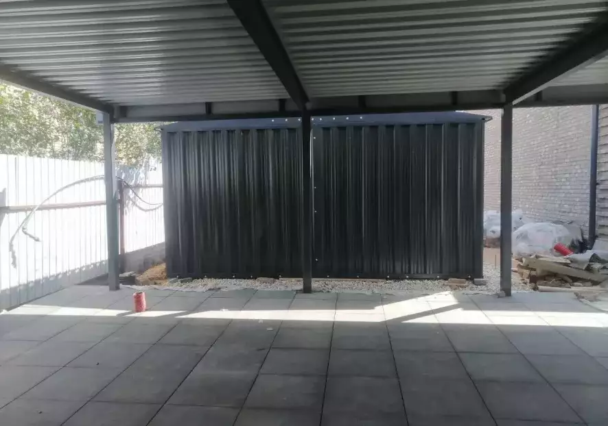 Хозблок для строительных материалов и садовой техники в дер. Михайловка, г.о. Истра, МО