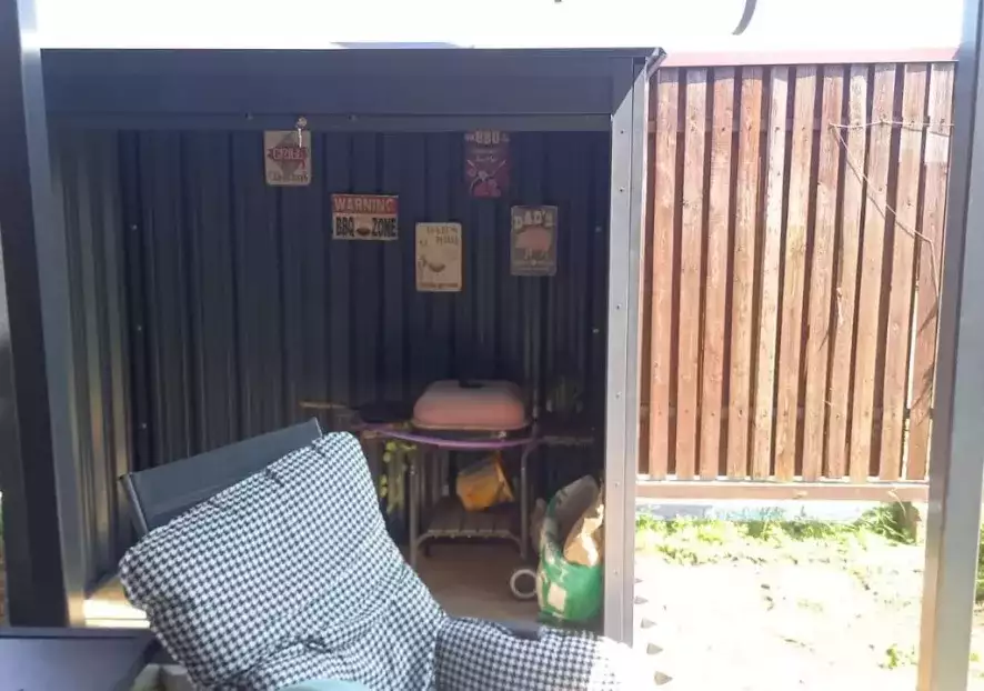 Мини конструкция для хранения гриля в с. Кривцы, Раменский р-н, МО