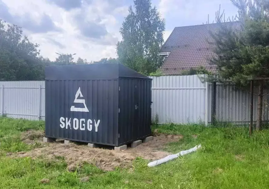 Хозблок для садовых принадлежностей и строительных материалов в дер. Глазово, Волоколамский г.о, МО