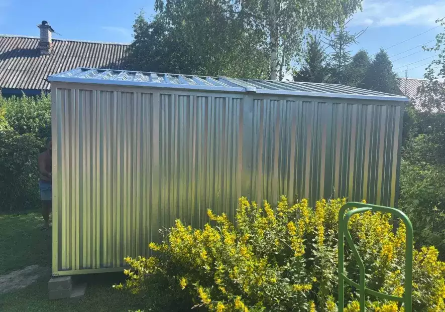 Хозблок для дачных принадлежностей в дер. Быстрово, Конаковский м.о, Тверская обл.