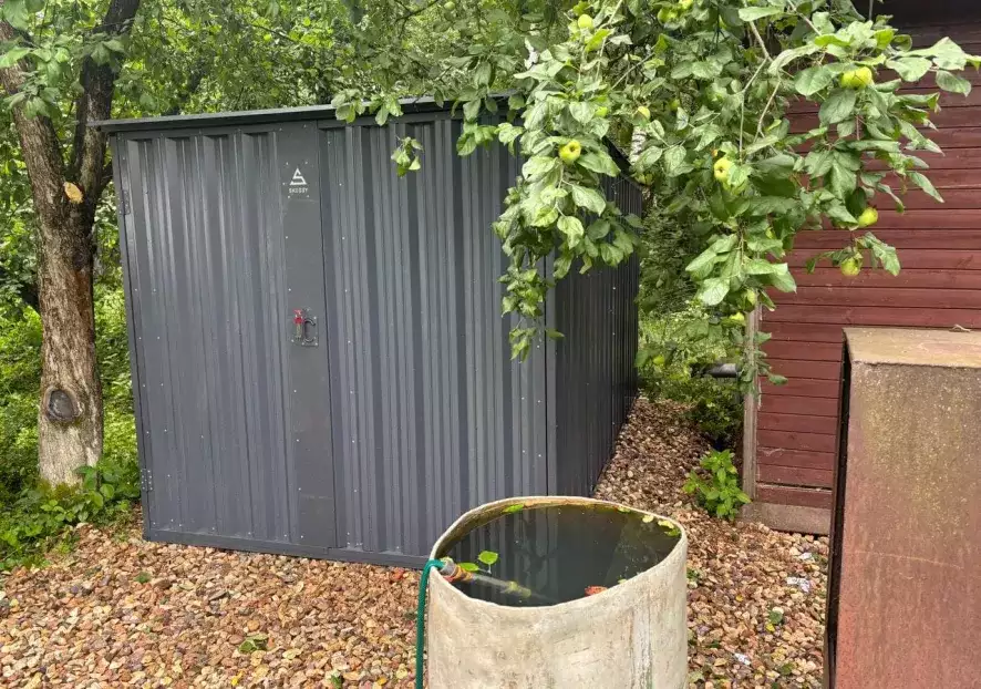 Хозблок для мототехники в дер. Грибово, Пушкинский г.о, МО