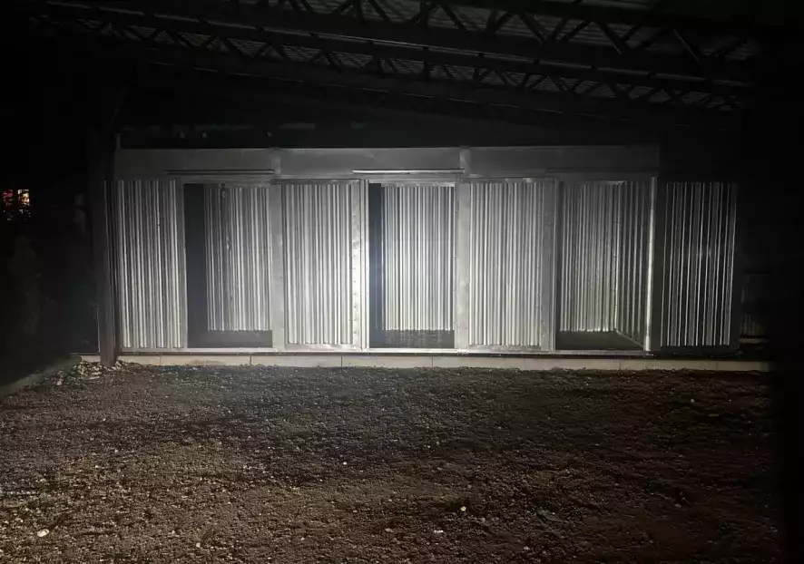 Хозблок с 3-мя секциями в дер. Спасское, Ленинский г.о, МО