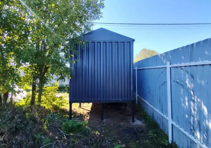 Хозблок в графитовом цвете в дер. Дубовицы, г. Переславль-Залесский, Ярославская обл.