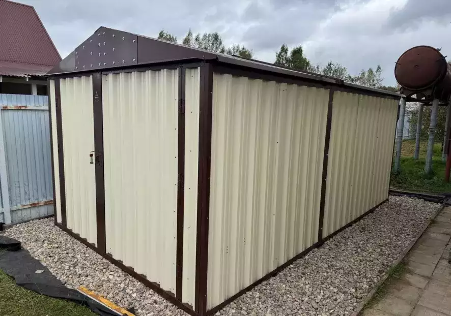 Хозблок для садовой техники и инвентаря в дер. Грибаново, Киржачский р-н, Владимирская обл.