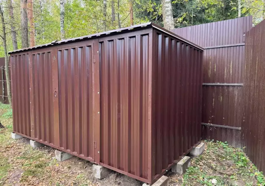 Хозблок для садового инвентаря в дер. Устиновка, Раменский г.о, МО