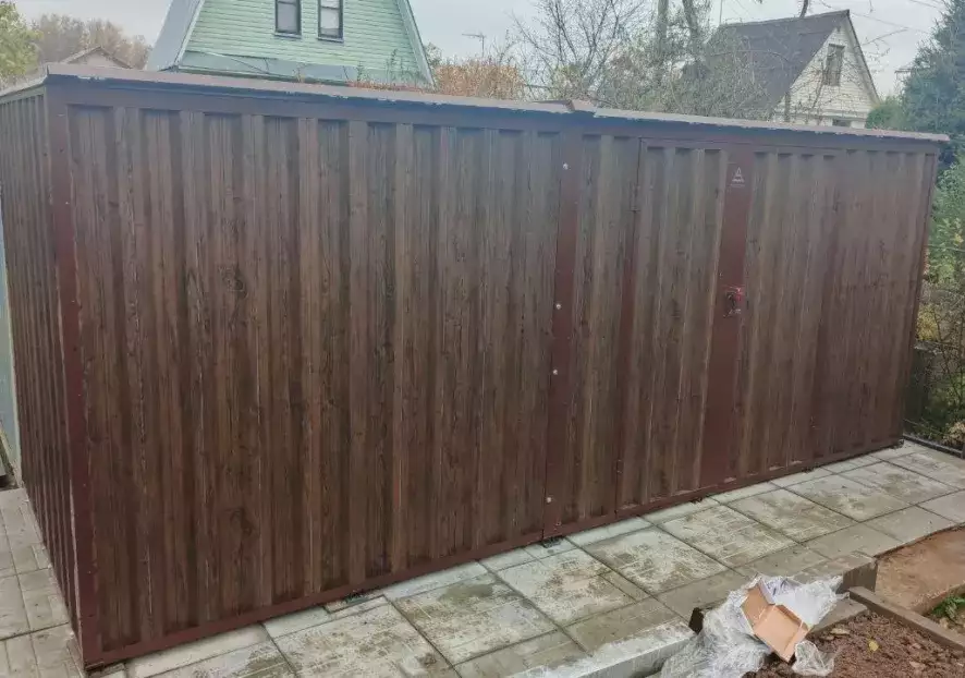 Хозблок для садовой техники и инвентаря в СТ Геолог, Пушкинский г.о, МО