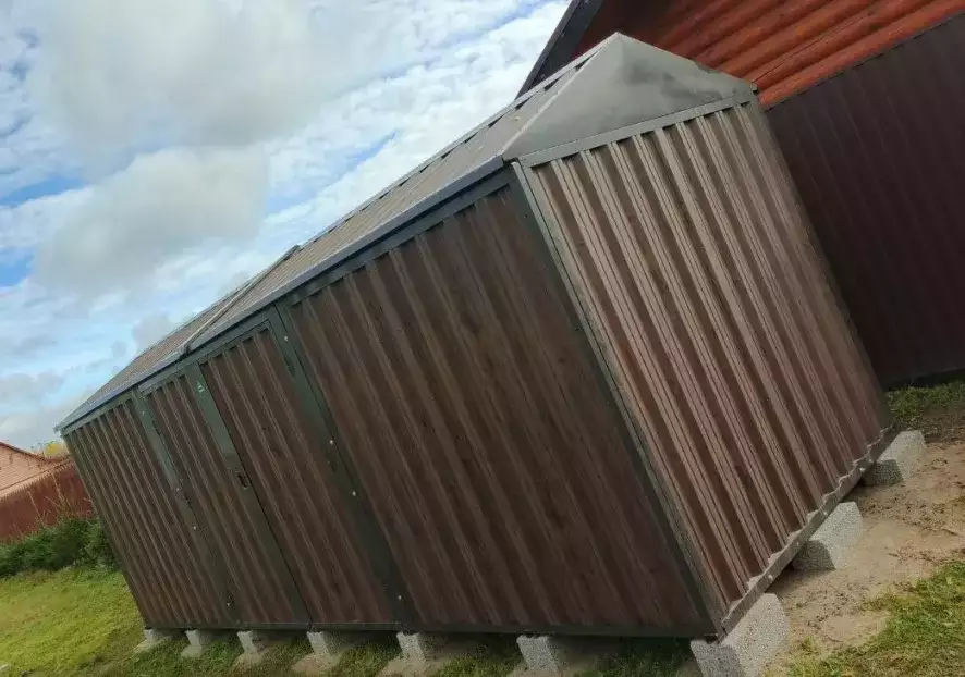 Хозблок для газонокосилки и садового инвентаря в СТ Рассвет, Павлово-Посадский р-н, МО