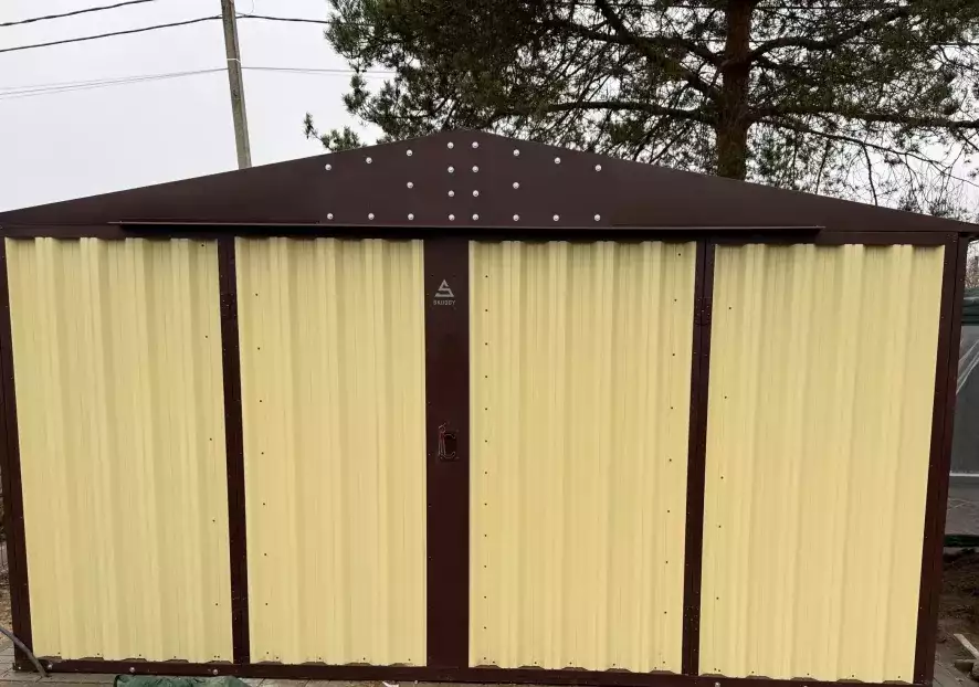 Хозблок в комбинированной расцветке в СНТ Восход, г.о. Дубна, МО