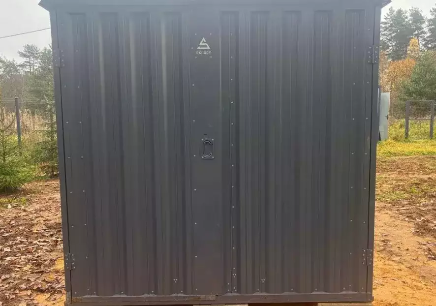 Хозблок в графитовом цвете в дер. Кумордино, Калининский мун.окр, Тверская обл.