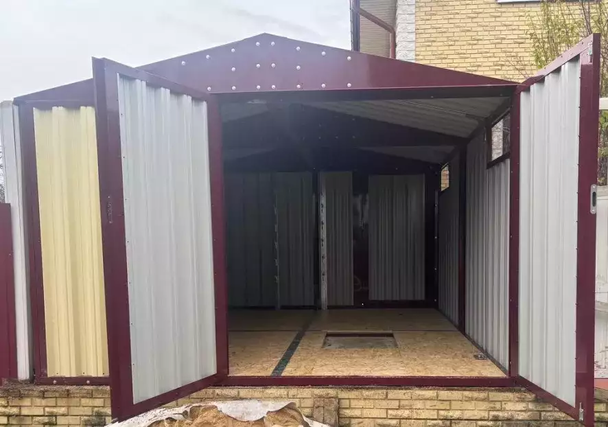 Хозблок для садовой техники и инвентаря в дер. Луковня, г.о. Подольск, МО