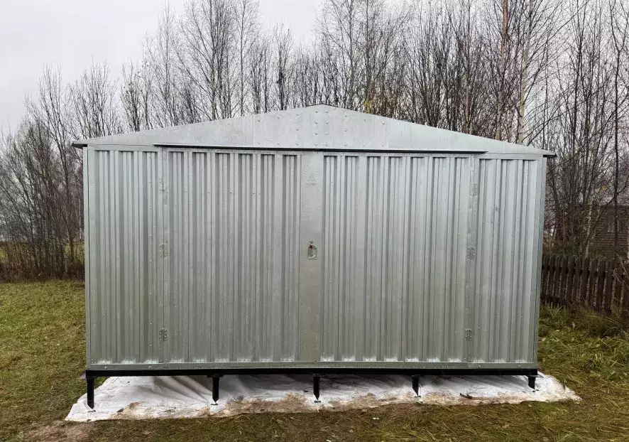 Хозблок для садового инвентаря и хозяйственных инструментов в дер. Печёры, Зубцовский р-н, Тверская обл.