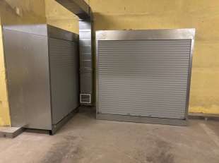 Два шкафа в паркинг для автомобильных шин в цинковом цвете в г. Тверь