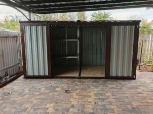 Хозблок для хозяйственных вещей в шоколадном цвете в с. Братовщина, г.о. Пушкинский, МО