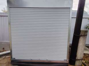 Шкаф для садового инвентаря и хозяйственных вещей в цинковом цвете в дер. Белозериха, Раменский г.о, МО